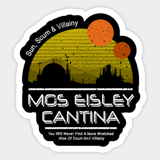 Mos Eisley Cantina (Vintage Version) Sticker
